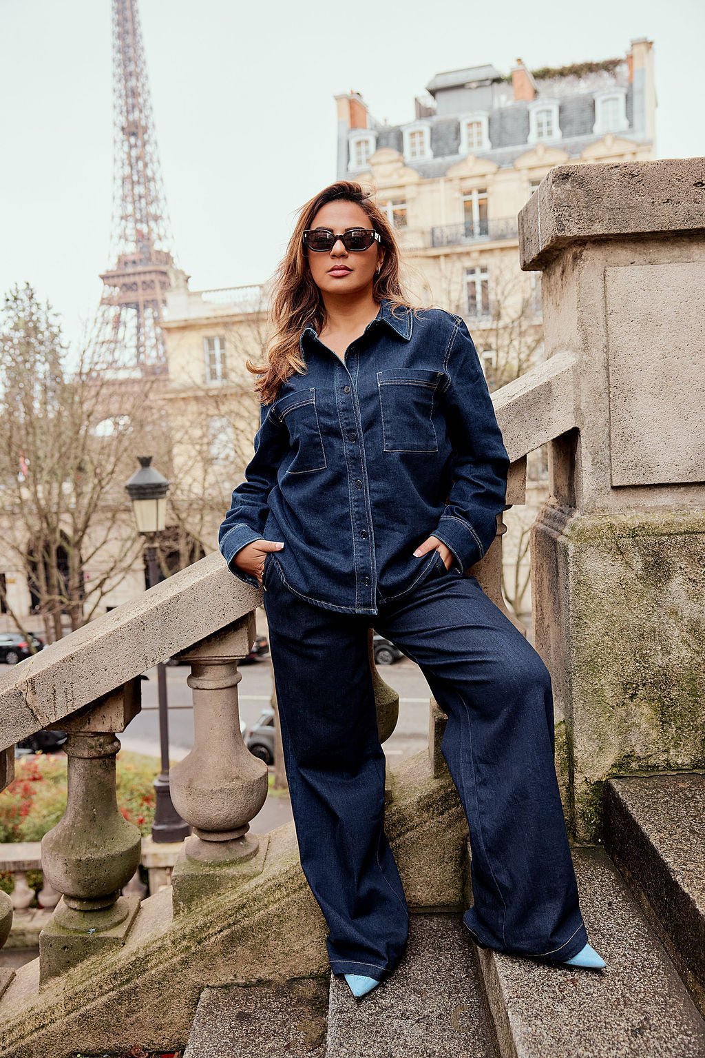 Chemise en jean premium