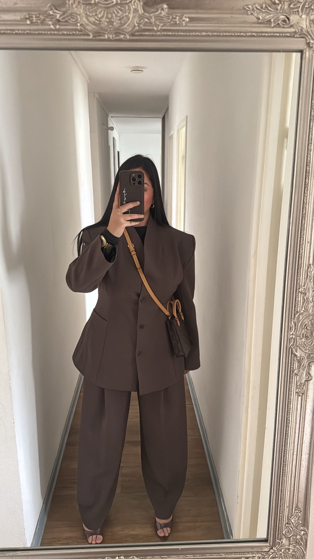 Blazer Signature marron