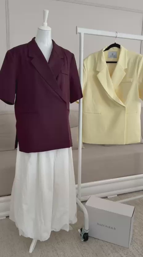 BLAZER MANCHES COURTES  BORDEAUX